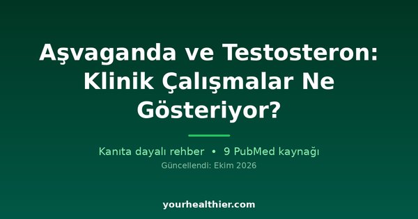 Aşvaganda ve Testosteron: Klinik Çalışmalar Ne Gösteriyor?