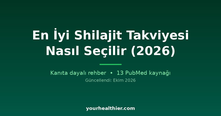En İyi Shilajit Takviyesi Nasıl Seçilir (2026)
