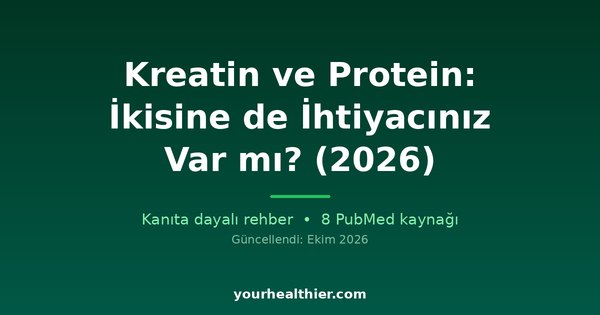 Kreatin ve Protein: İkisine de İhtiyacınız Var mı? (2026)