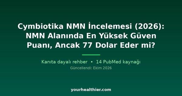 Cymbiotika NMN İncelemesi (2026): NMN Alanında En Yüksek Güven Puanı, Ancak 77 Dolar Eder mi?