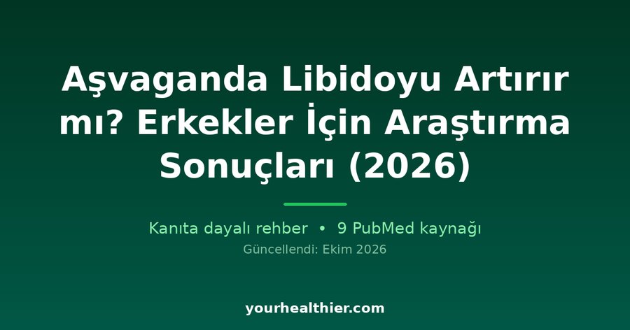 Aşvaganda Libidoyu Artırır mı? Erkekler İçin Araştırma Sonuçları (2026)