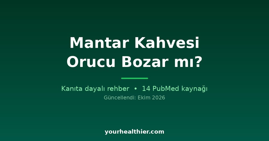 Mantar Kahvesi Orucu Bozar mı?
