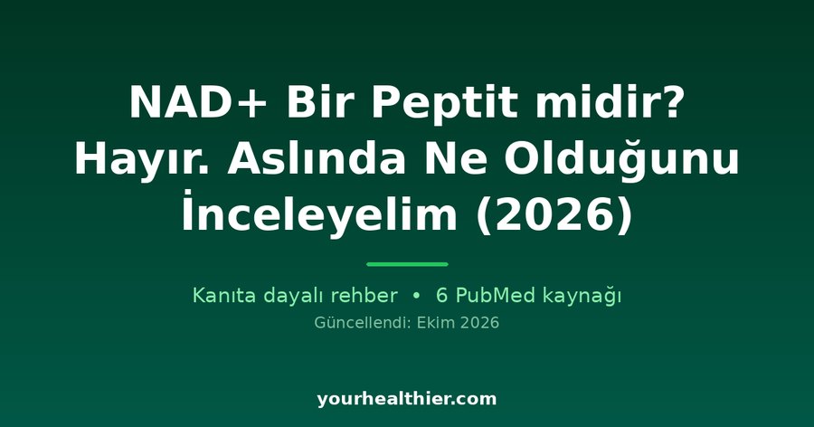 NAD+ Bir Peptit midir? Hayır. Aslında Ne Olduğunu İnceleyelim (2026)