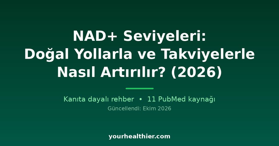 NAD+ Seviyeleri: Doğal Yollarla ve Takviyelerle Nasıl Artırılır? (2026)