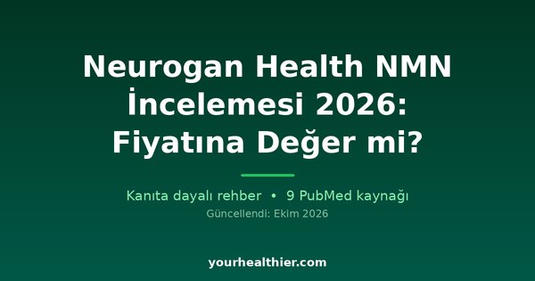 Neurogan Health NMN İncelemesi 2026: Fiyatına Değer mi?
