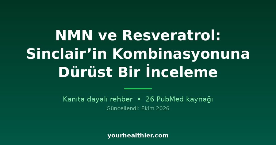 NMN ve Resveratrol: Sinclair’in Kombinasyonuna Dürüst Bir İnceleme