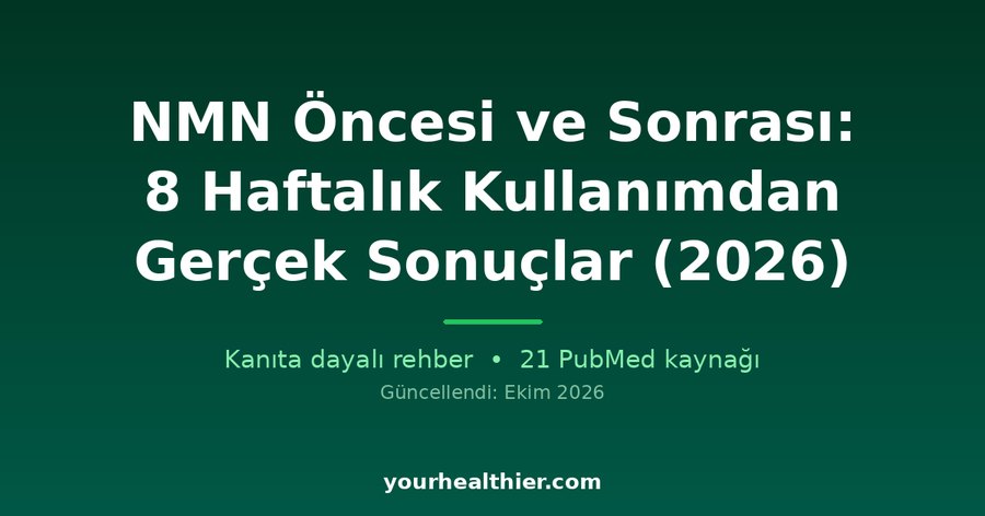 NMN Öncesi ve Sonrası: 8 Haftalık Kullanımdan Gerçek Sonuçlar (2026)