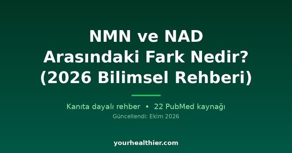 NMN ve NAD Arasındaki Fark Nedir? (2026 Bilimsel Rehberi)