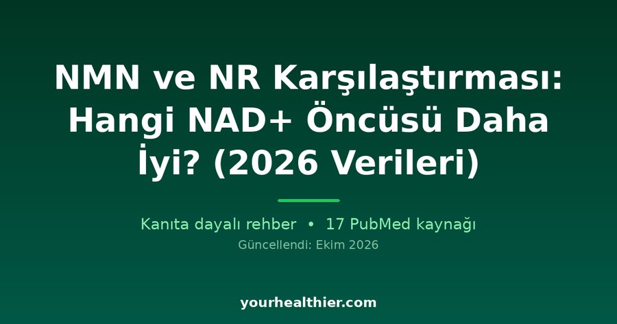 NMN ve NR Karşılaştırması: Hangi NAD+ Öncüsü Daha İyi? (2026 Verileri)