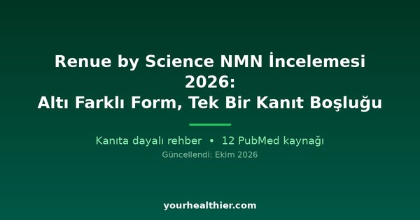 Renue by Science NMN İncelemesi 2026: Altı Farklı Form, Tek Bir Kanıt Boşluğu