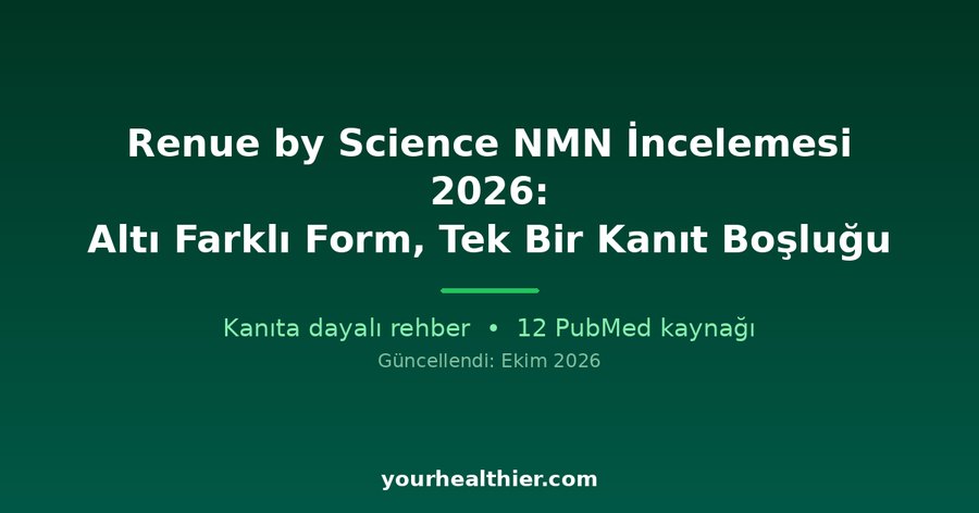 Renue by Science NMN İncelemesi 2026: Altı Farklı Form, Tek Bir Kanıt Boşluğu