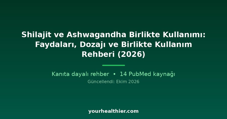 Shilajit ve Ashwagandha Birlikte Kullanımı: Faydaları, Dozajı ve Birlikte Kullanım Rehberi (2026)